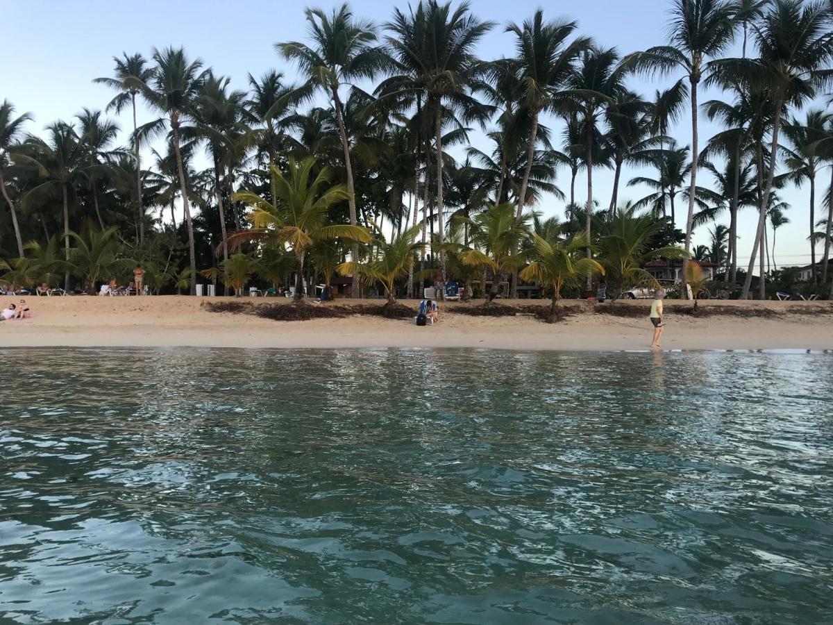 Cozy Oceanfront Villa With Direct Beach Access Las Terrenas Kültér fotó